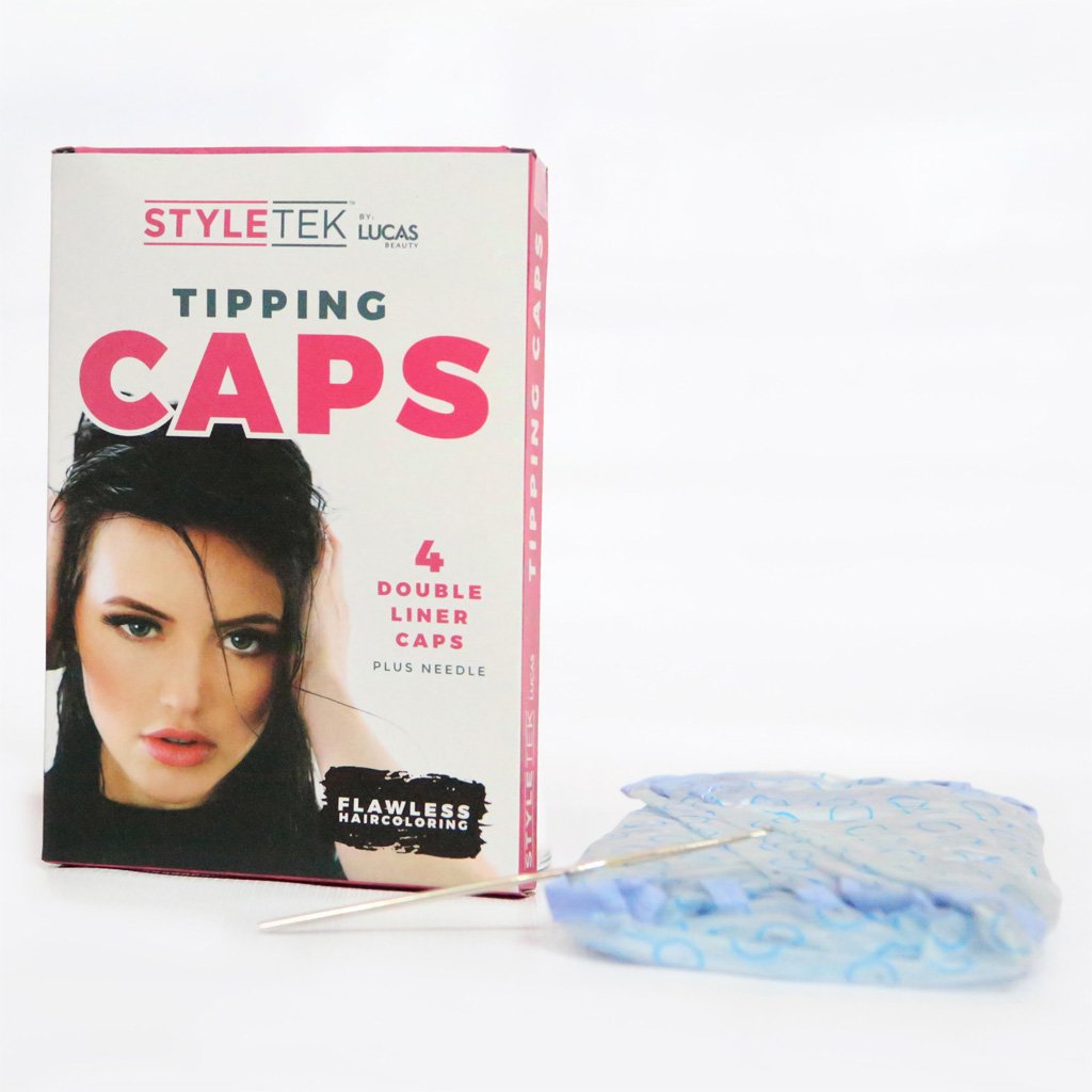 Styletek Tipping-Frosting Caps 4pk w/ Needle